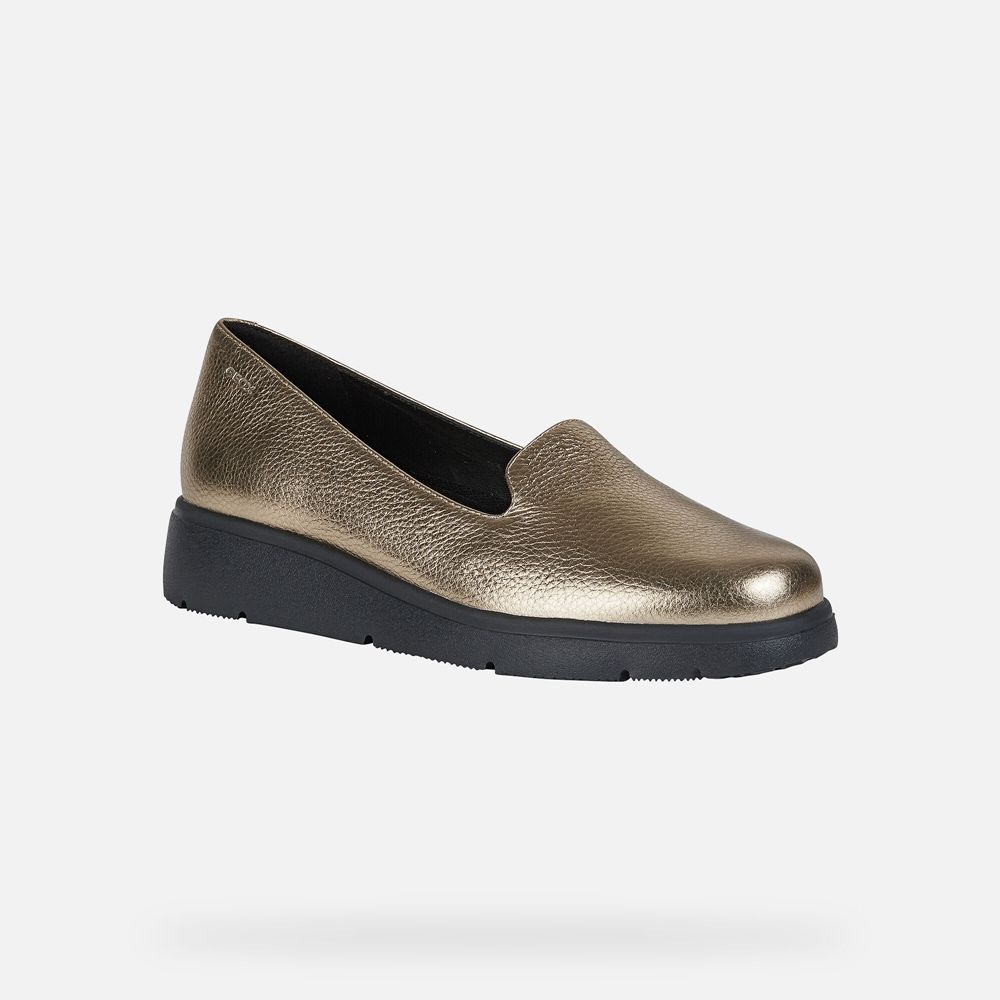 Geox Bayan Ballerina Altın - Arlara - GFB-371450